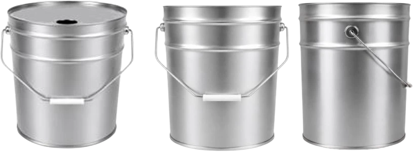 14L / 20L YUVARLAK, PRATİK KAPAKLI TENEKE KUTU 