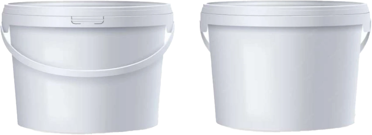 YUVARLAK 1L PLASTİK KOVA (UA-1)
